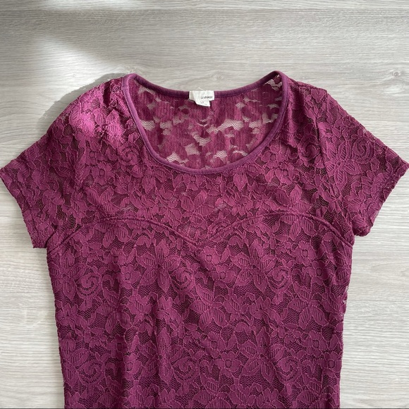Garage Lace Sweetheart Tee - Picture 3 of 4